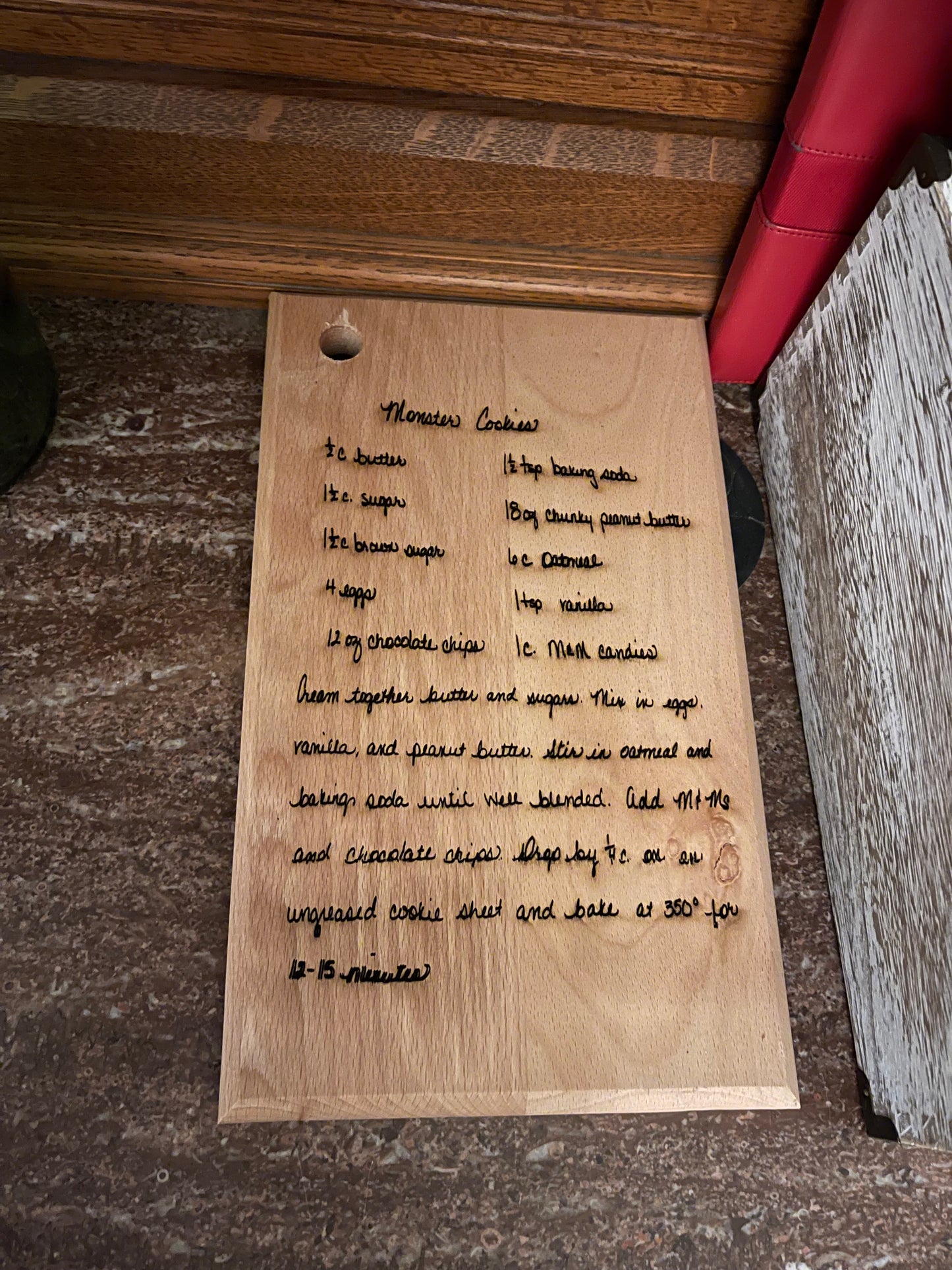 Custom cutting board