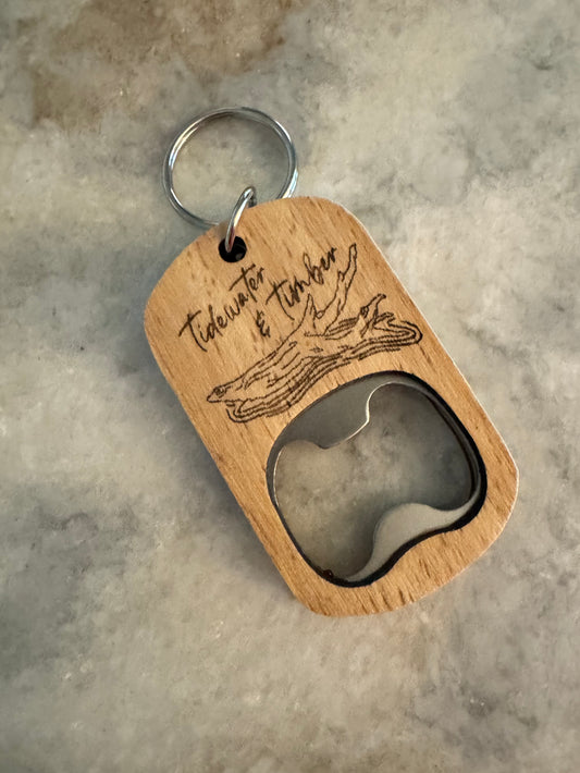Personalized bottle opener/keychain
