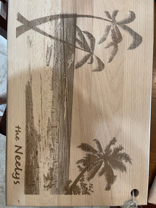 Custom cutting board