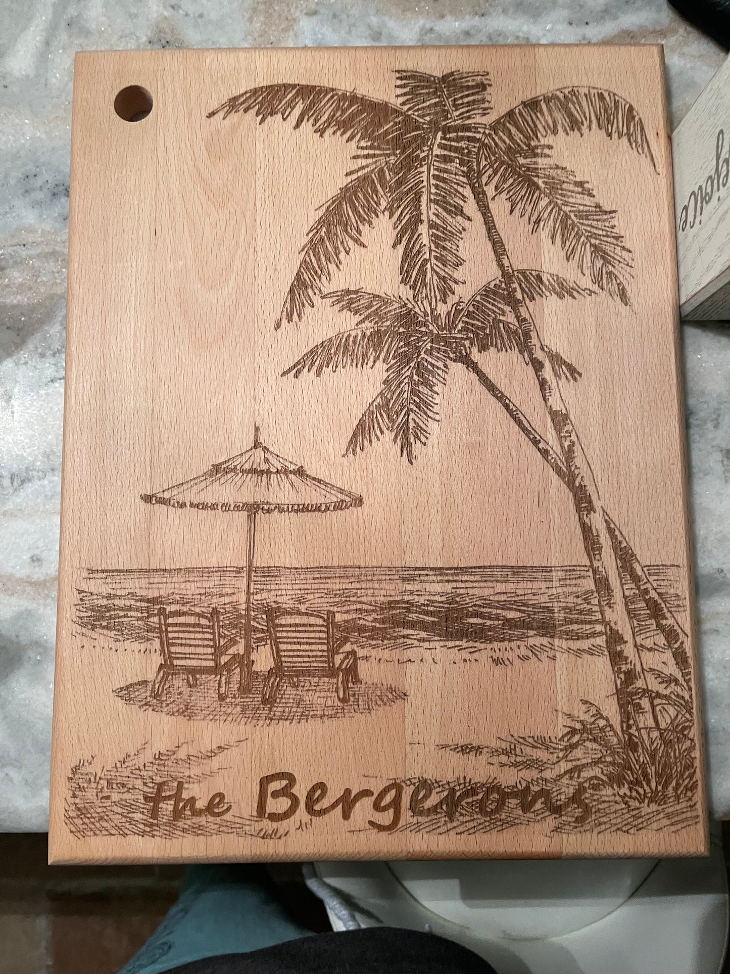 Custom cutting board
