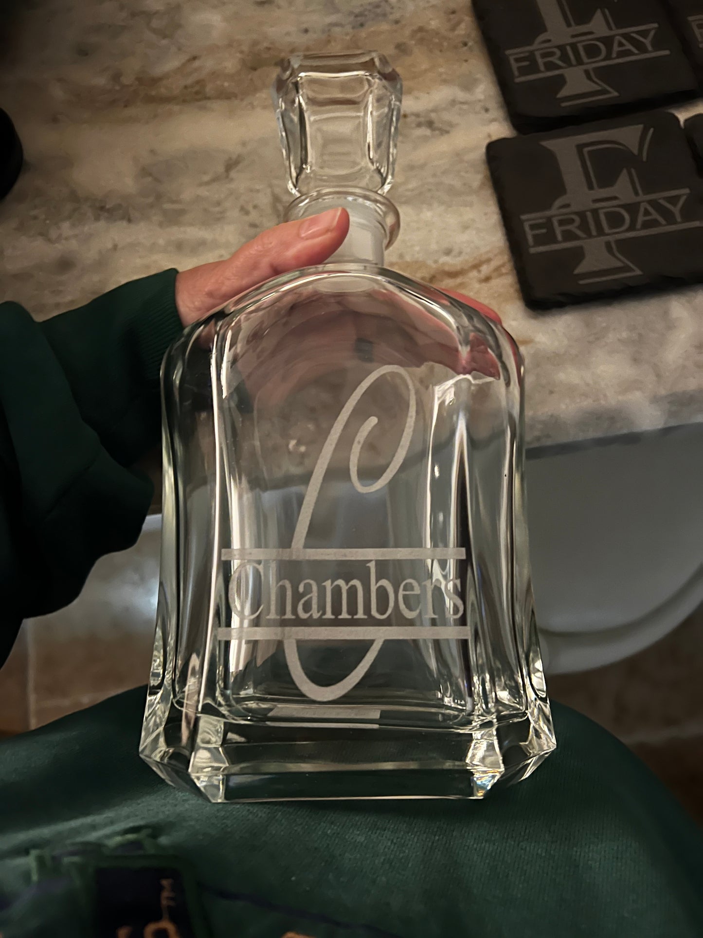 Whiskey decanter