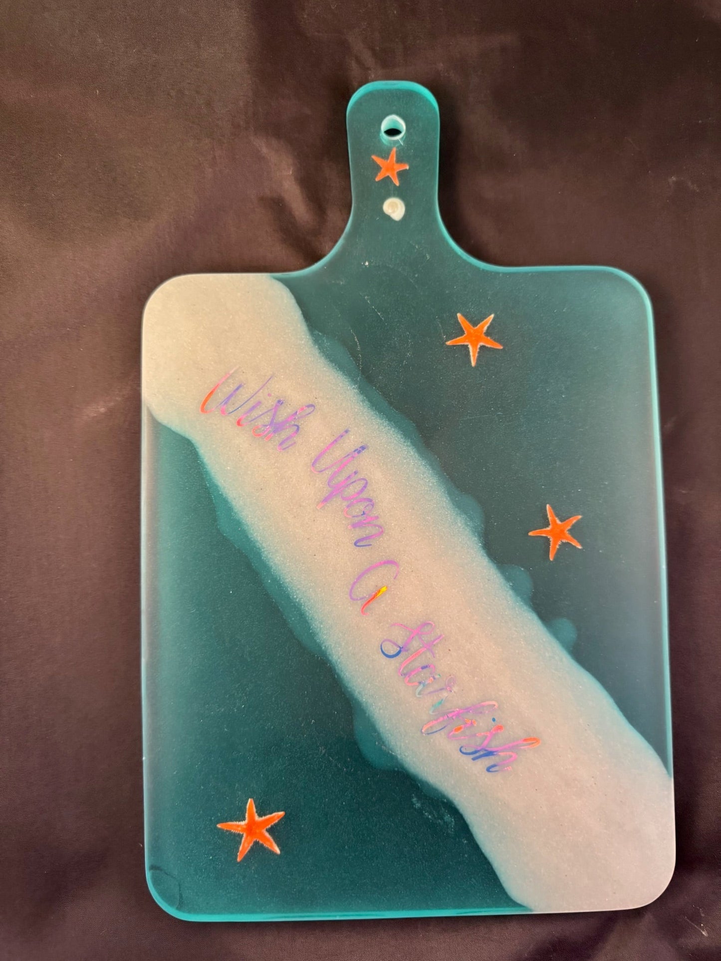 Epoxy cutting board
